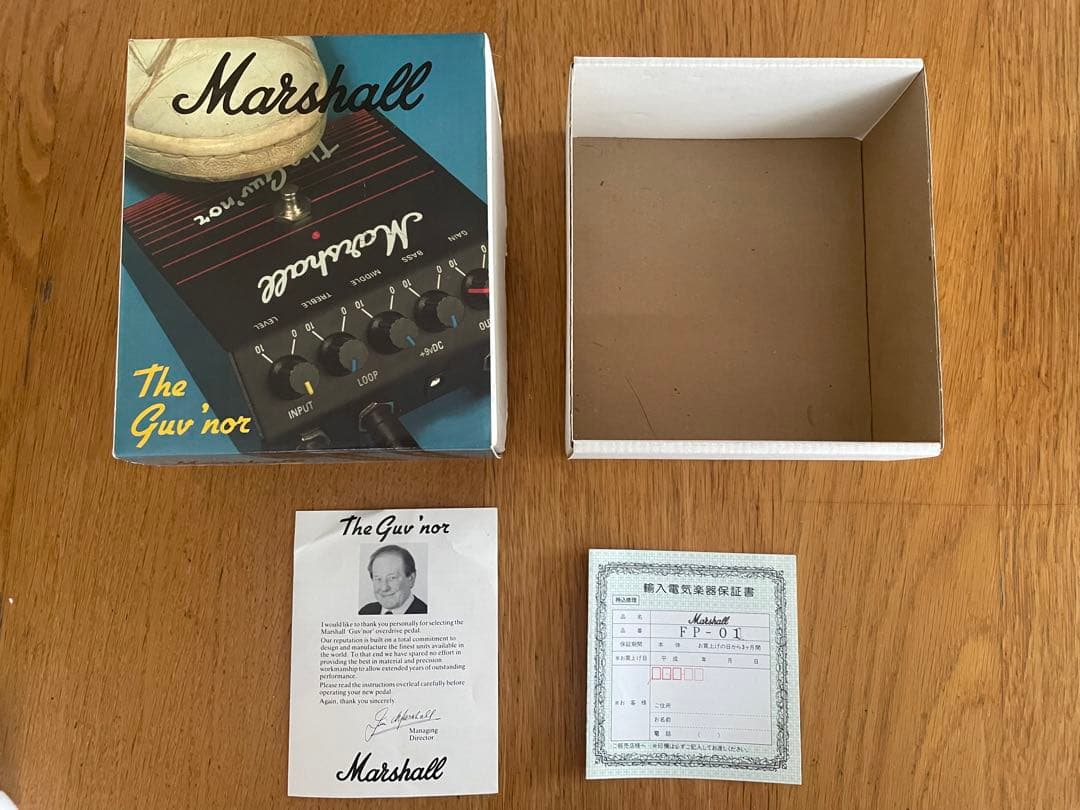 Marshall Guv'nor マーシャル　ガバナー 英国製