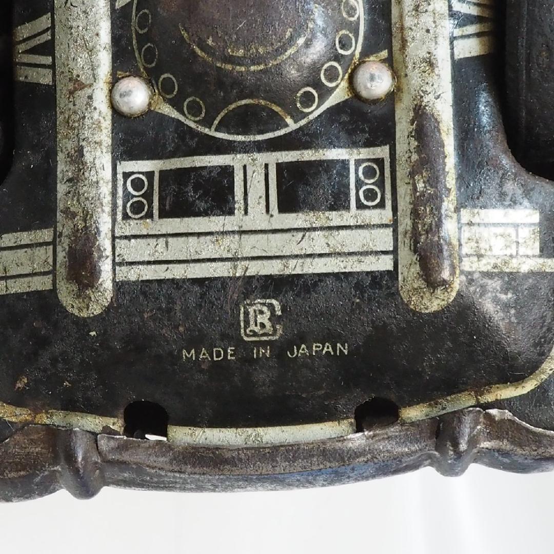 萬代屋【初代トヨペット クラウン薄茶】ブリキtin toy car自動車【箱無】