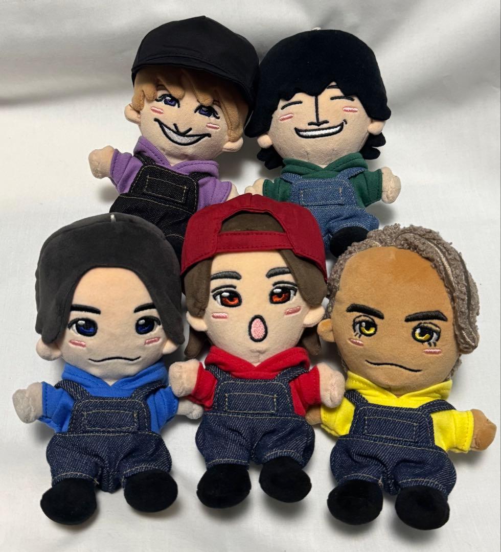 Aぇ　ぬい服5種セット　正門良規　末澤誠也　草間リチャード敬太　小島健　佐野晶哉