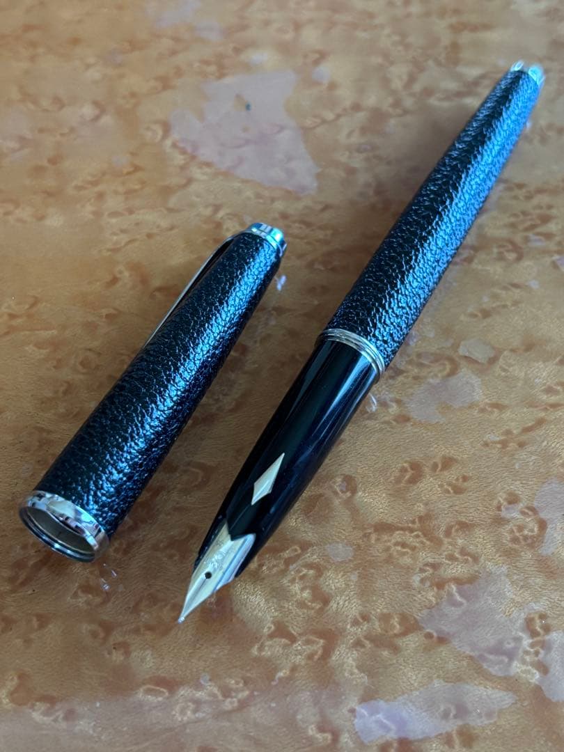 プラチナ シープ（羊革巻）高級万年筆 ペン先14K 白金 中字 ヴィンテージ