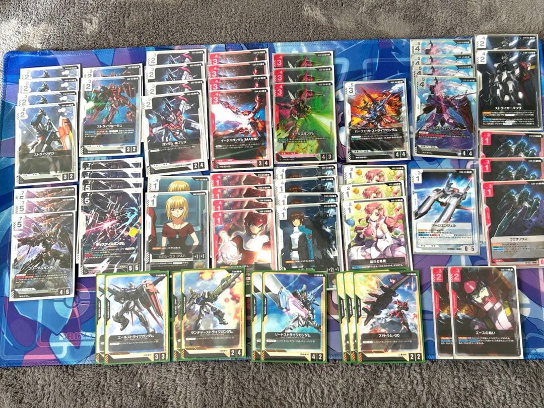 ガンダムカード　赤白SEED 三隻同盟　構築済みデッキ