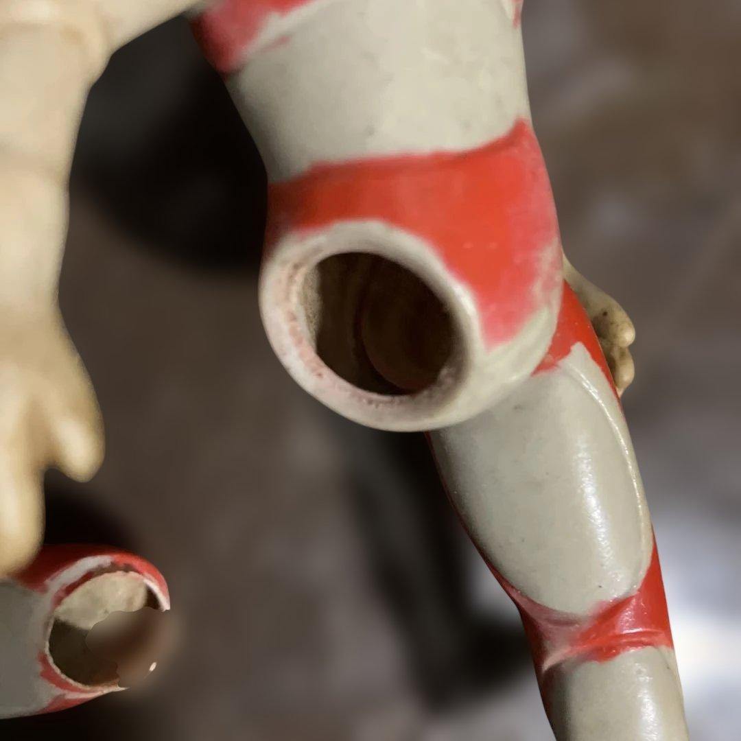 ウルトラマンA★ウルトラマンエース★当時物のソフビ★ブルマアク★稼働します有欠損