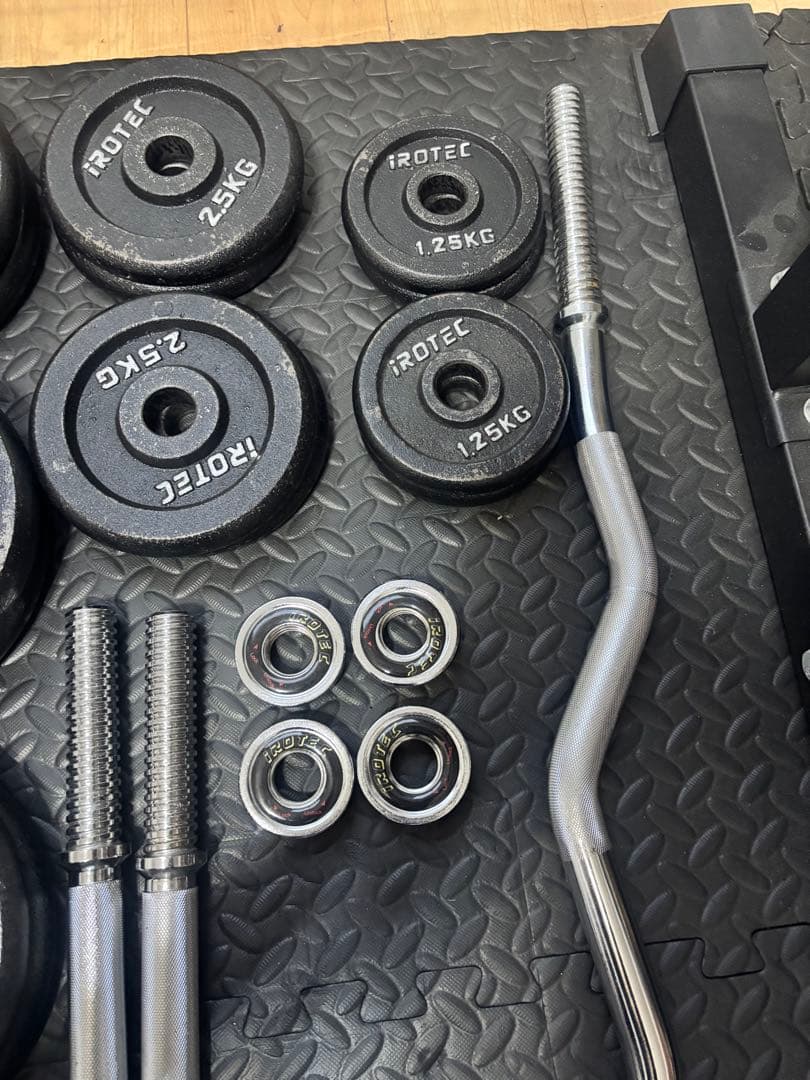 【引取限定】IROTECダンベルプレートセット
