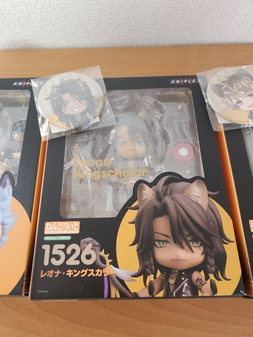 ツイステッドワンダーランド　ねんどろいど　レオナ　ラギー　ジャック