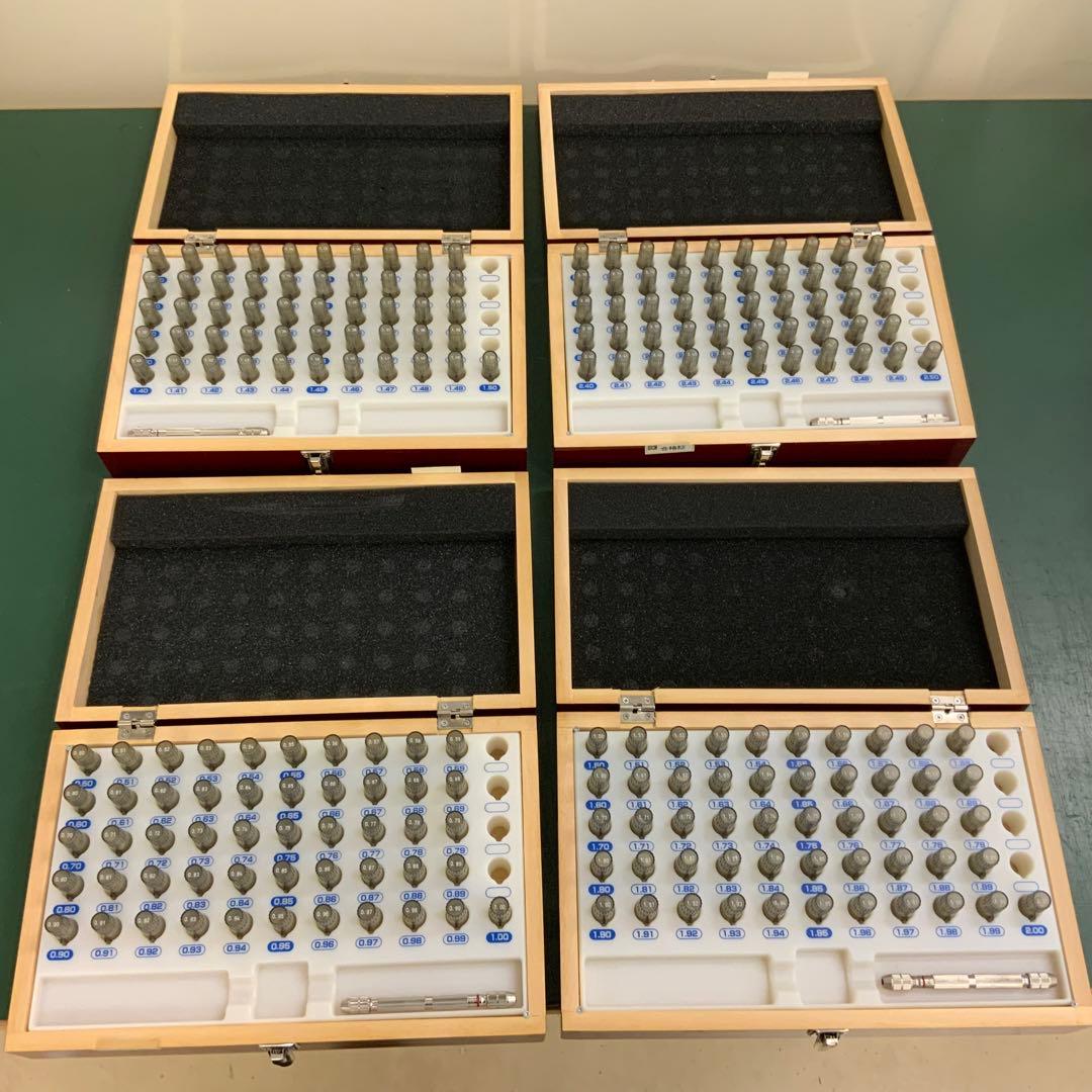 新潟精機　ピンゲージセット　４種セット