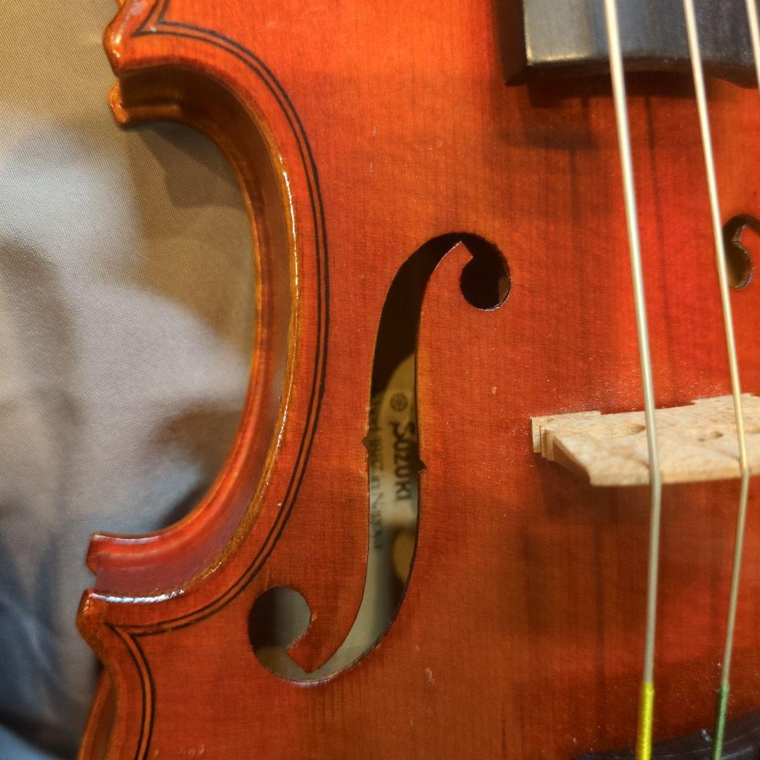 Suzuki バイオリン 1/8　No330　1980年製　弓、ケース付き