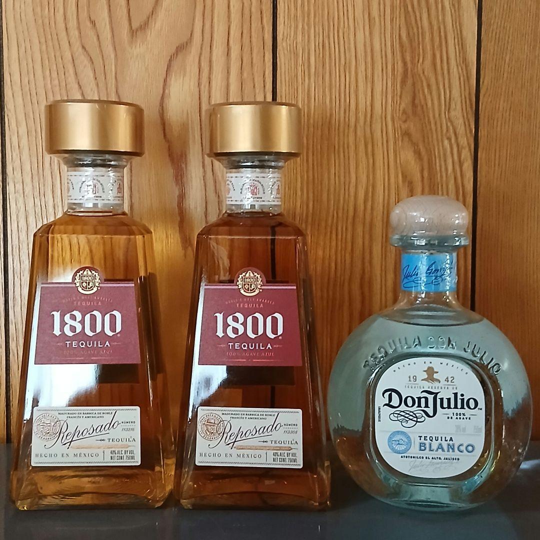 1800 レポサド2本 ドンフリオ ブランコ1本