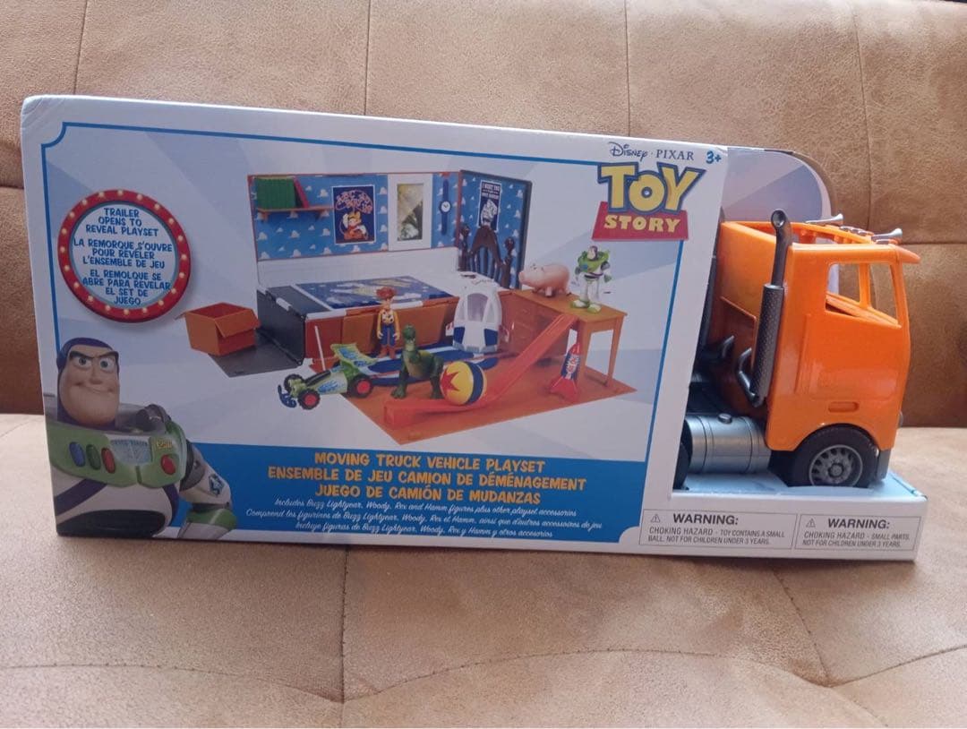 トイ・ストーリー おもちゃ ムービングトラック プレイセット