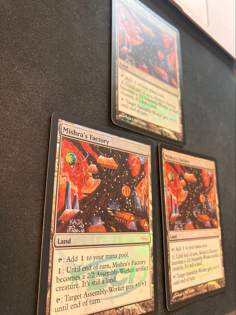 MTG 英語【Mishra's Factory】foil ジャッジ褒賞 秋