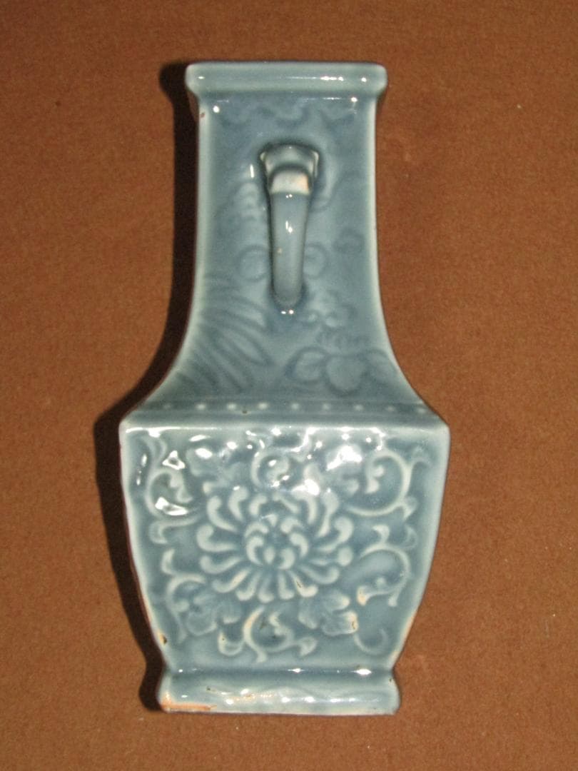 ヨ*ん様 【青磁花瓶　２４ｃｍ　桂又三郎書付有　天龍寺青磁・宋時代末期？】参考品