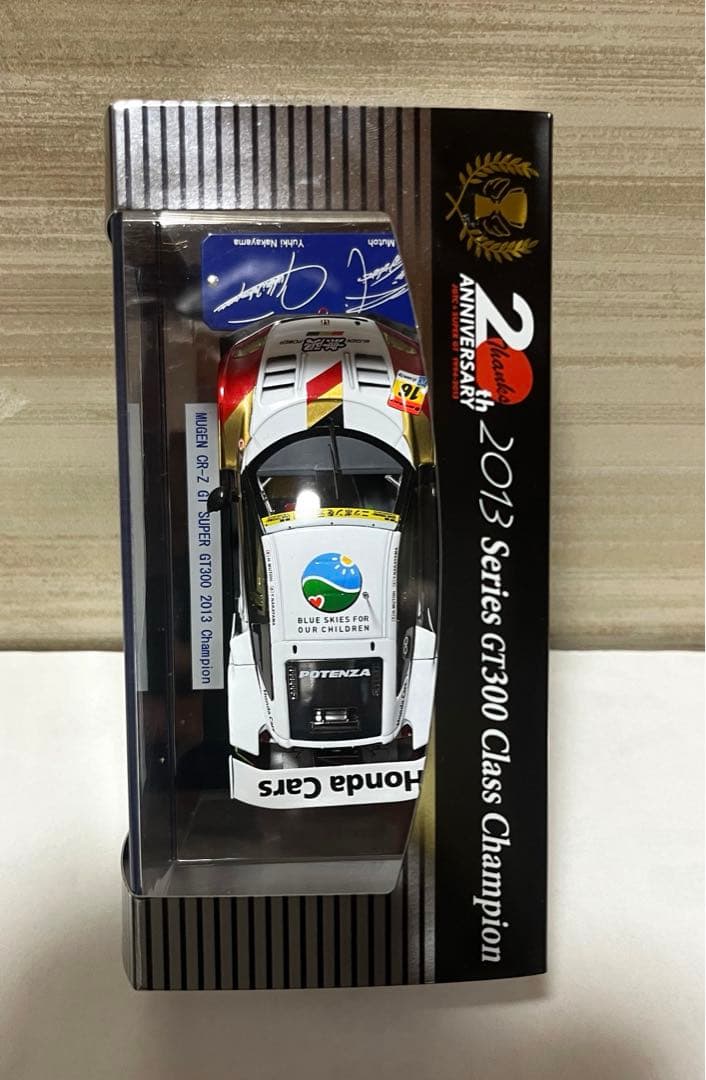 エブロ 1/43 無限 CR-Z GT SGT300 2013チャンピオン