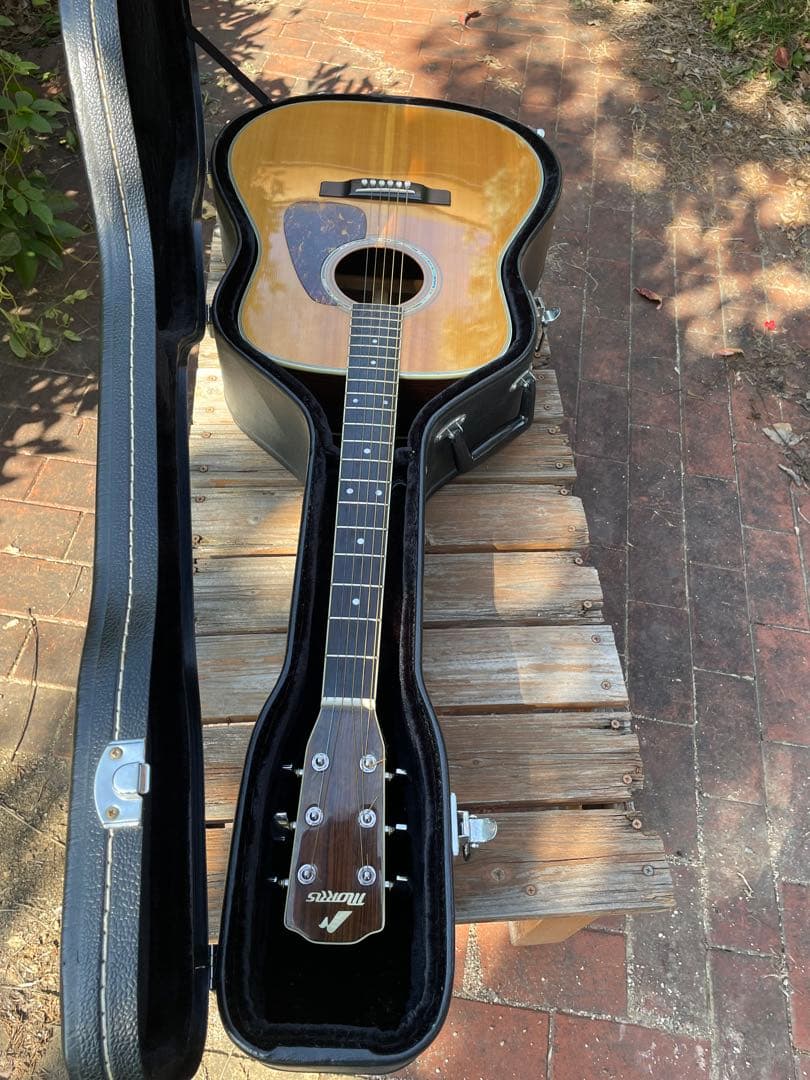 yu！！モーリスM-601アコースティックギターハカランダ材使用モデル