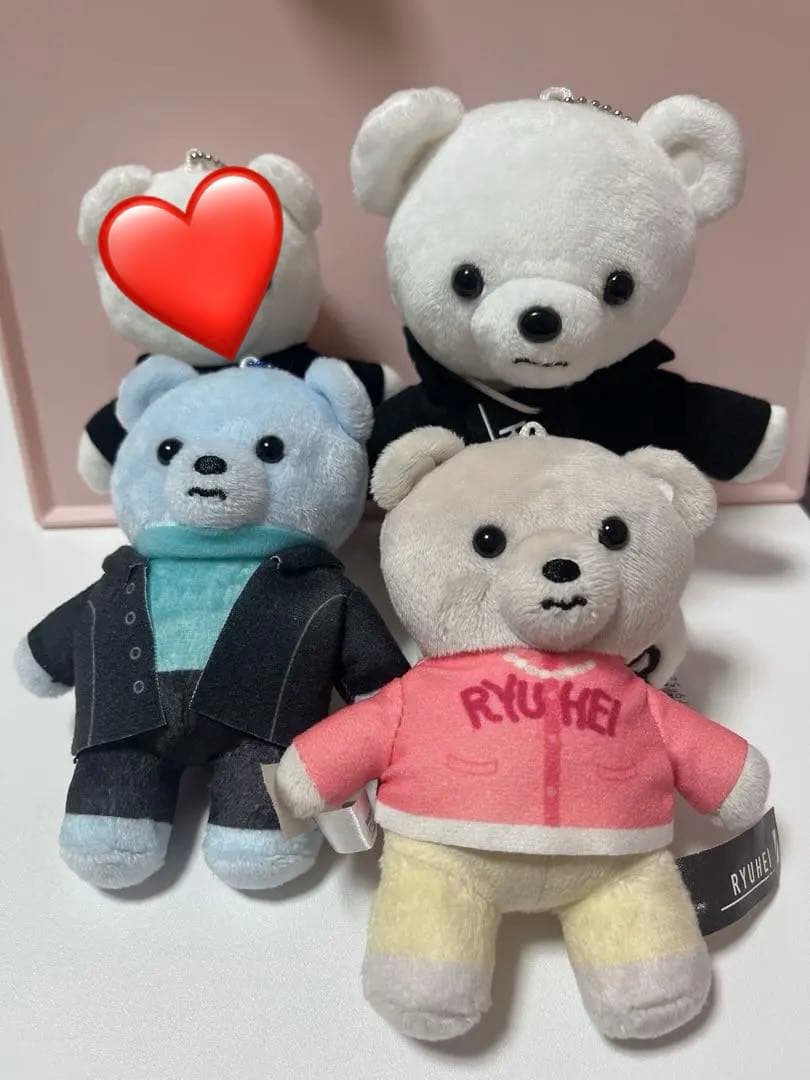 BE:FIRST RYUHEI くま 4体セット