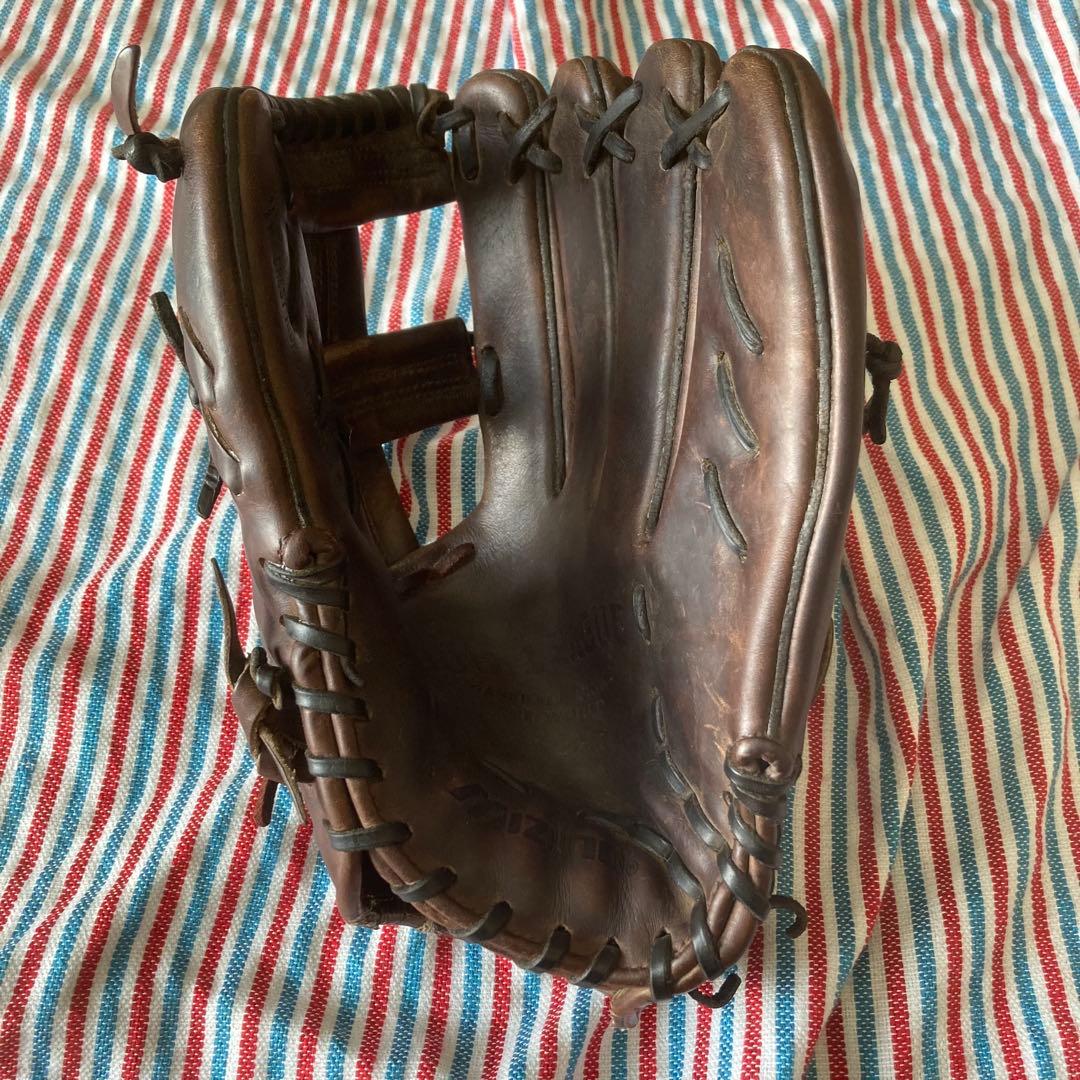 ミズノ　ビッグM ビューリーグ　硬式用　特注品　坪田信義作　田口壮モデル？