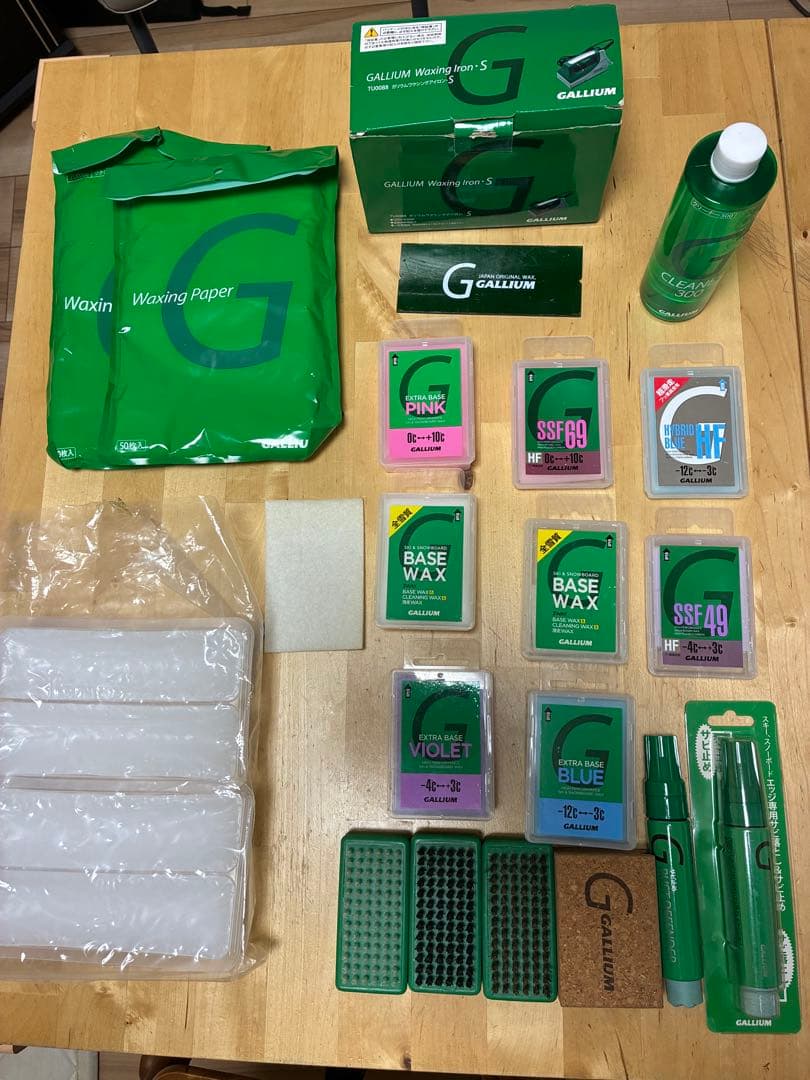 GALLIUM スノーボード ワックスセット