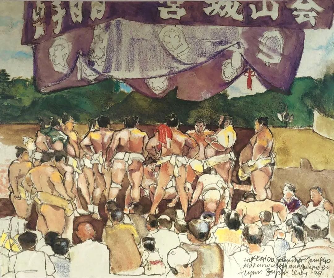 リン・スターム・レヴィ画集 相撲の世界