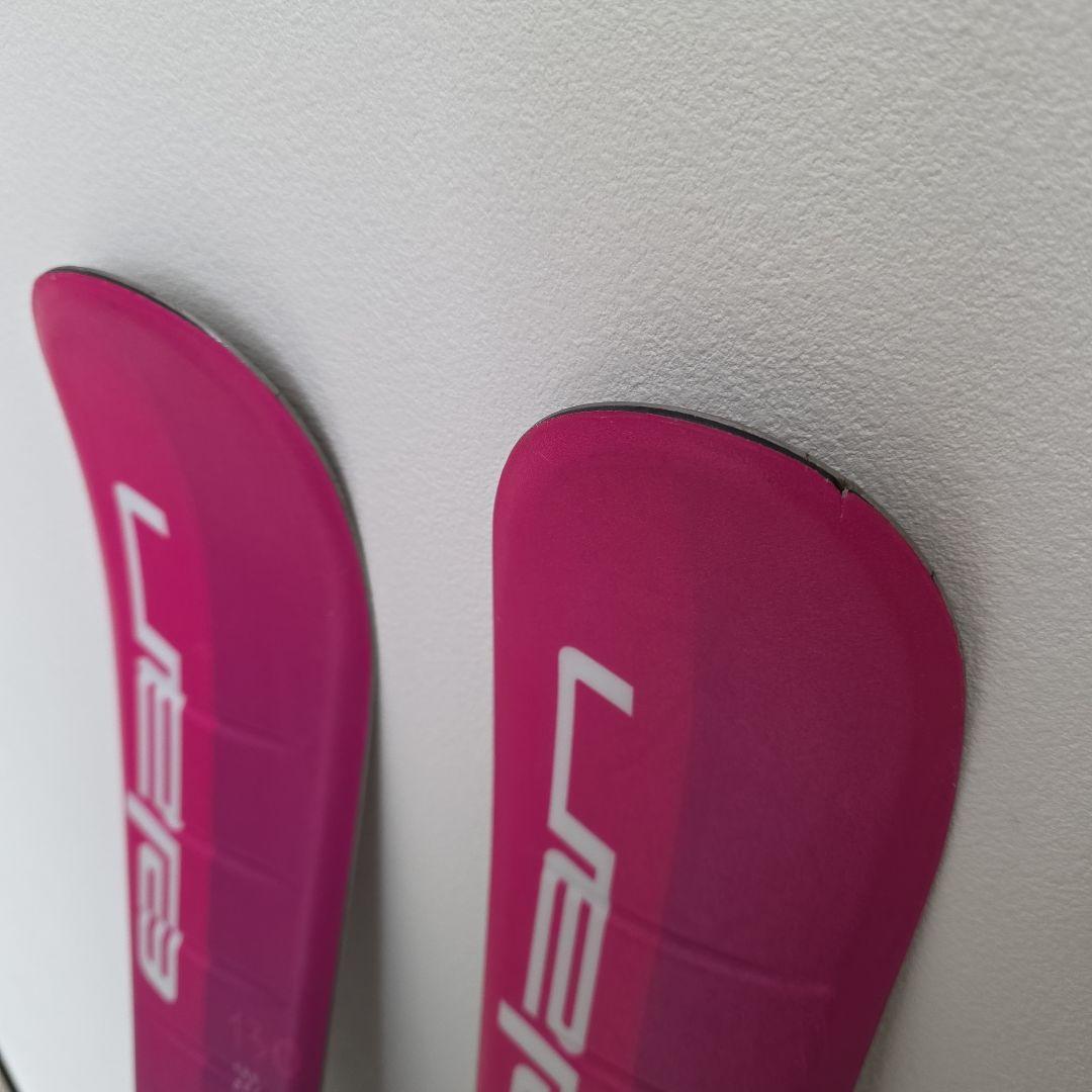 Elan 子ども用スキー 130cm 　ATOMIC　ストック90cm　セット