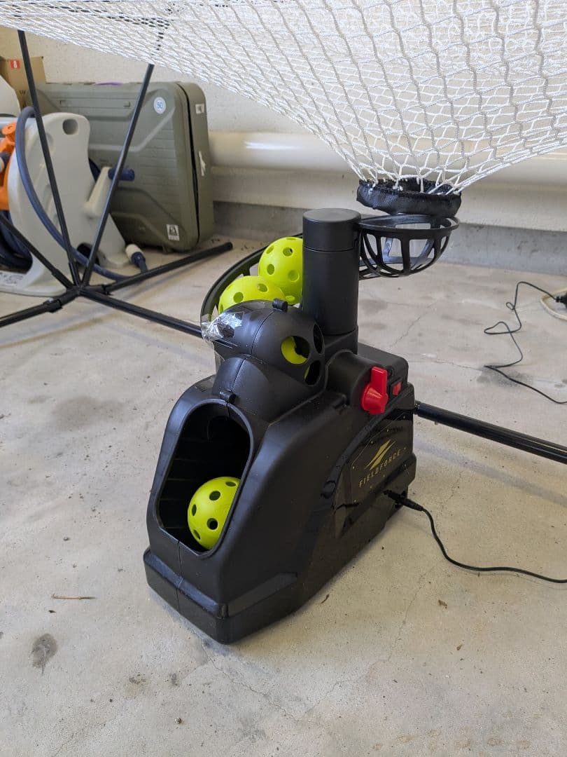 フィールドフォース　フロントトス、ACアダプター、ウレタンハードボール　野球