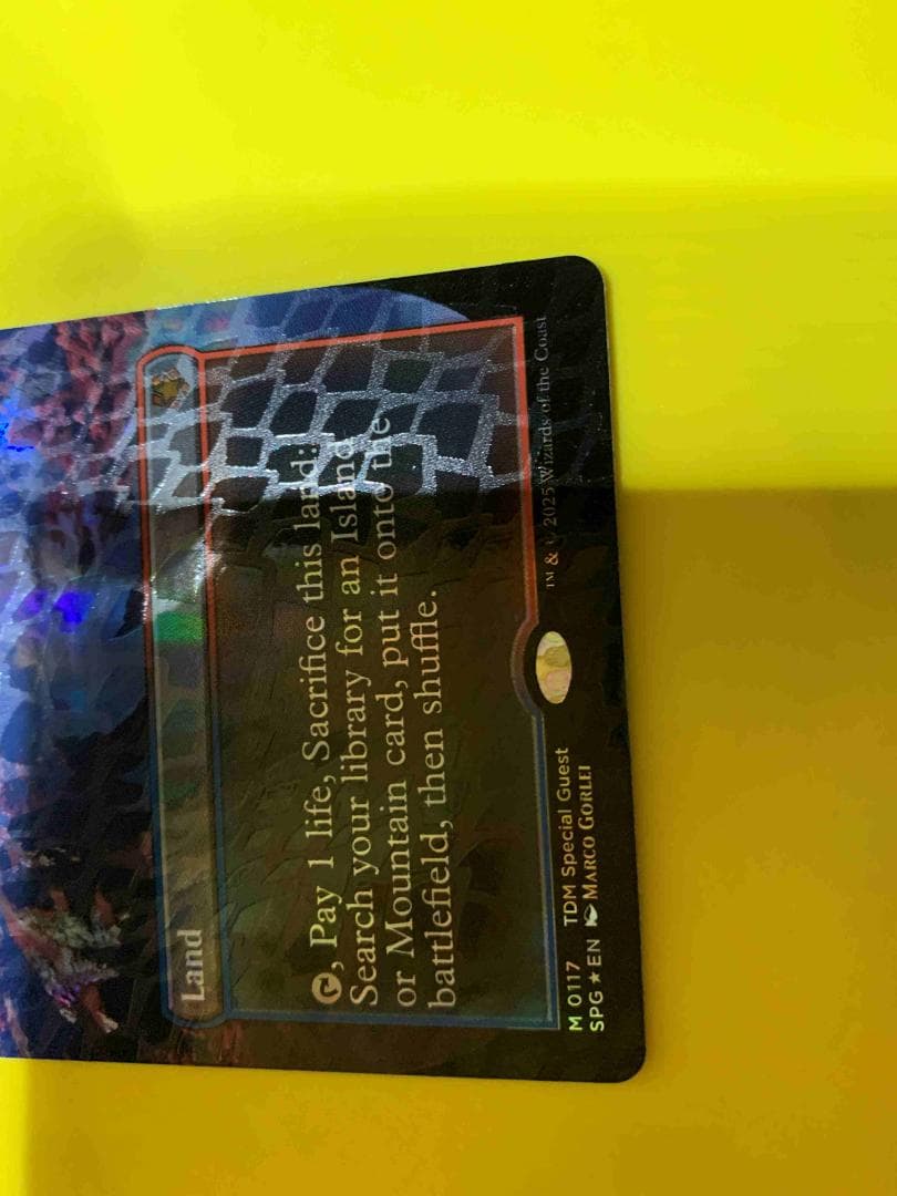 MTG 沸騰する小湖 Scalding TarnドラゴンスケイルFoil 英語