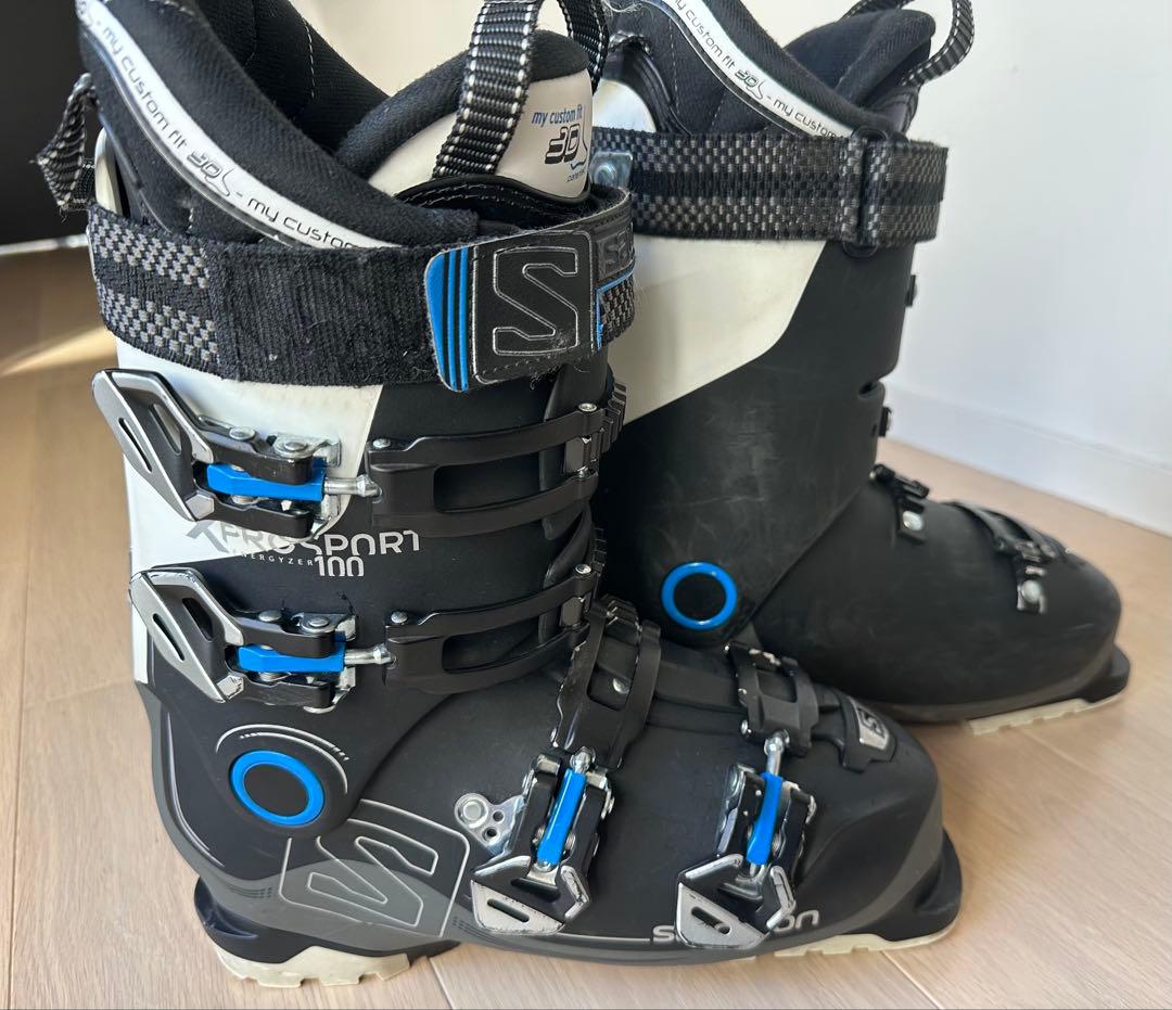 サロモン XPRO 26-26.5 フレックス100 スキー靴　スキーブーツ