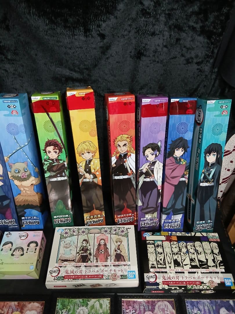 【未開封・タグ付】鬼滅の刃 グッズ 大量まとめ売り日輪刀・フィギュア・ぬいぐるみ