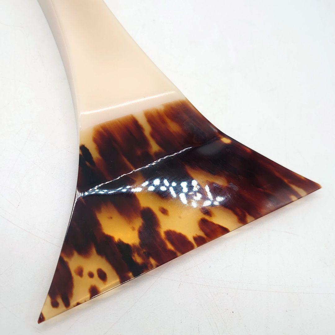 津軽三味線 鼈甲 特大 撥 伝統芸能 和楽器 撥入れ付き