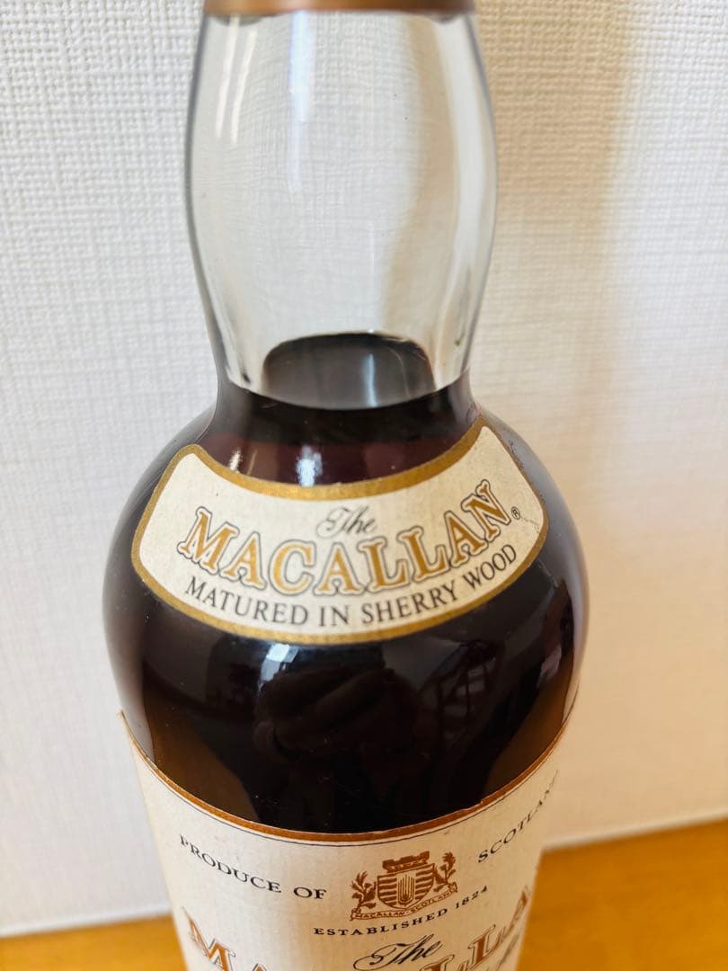 マッカラン12年 旧ボトル マチュアード イン シェリーウッド 未開栓