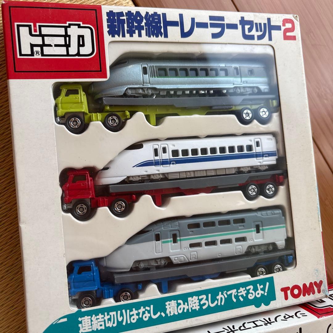トミカ 新幹線トレーラーセット2 & ANAジャンボエアポートセット