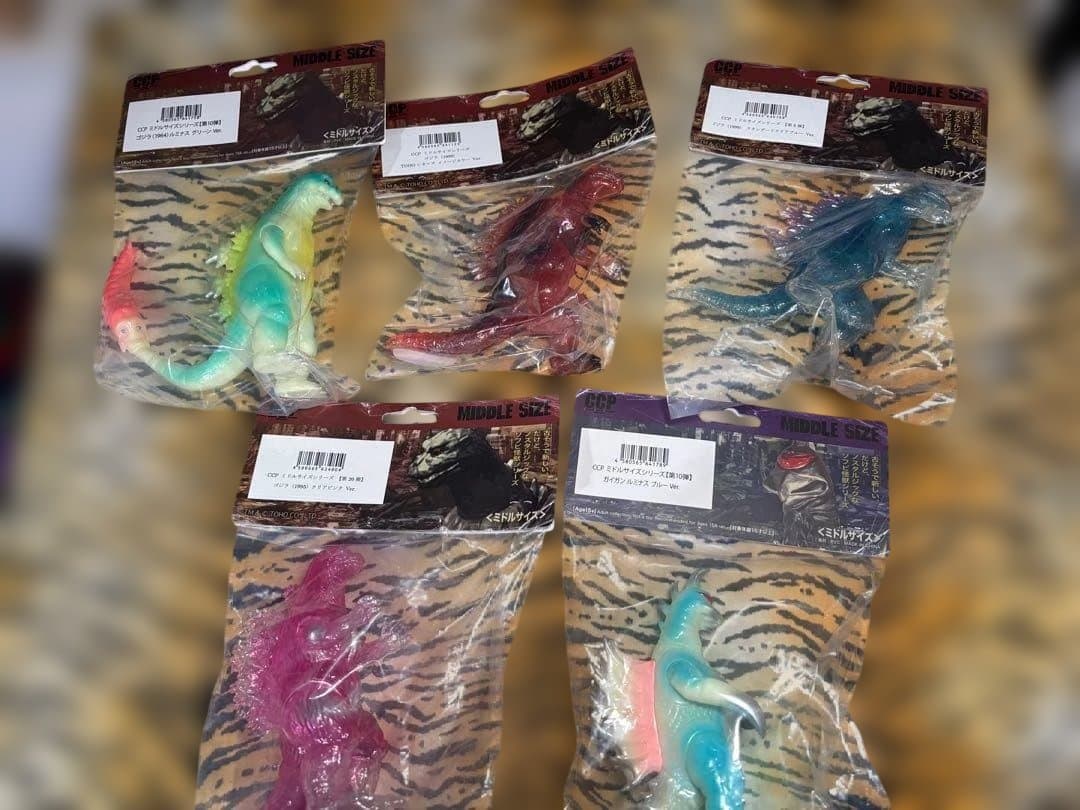 未開封品 CCP ゴジラ　ガイガン　 ミドルシリーズ まとめ売り