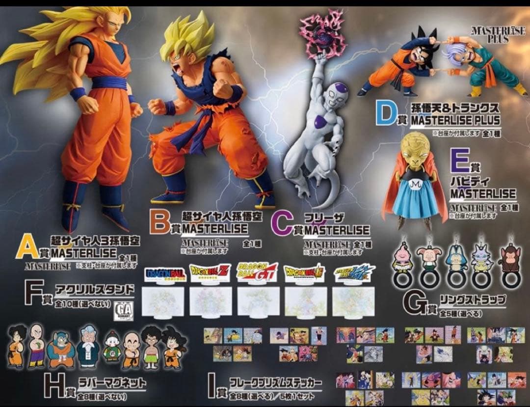 一番くじドラゴンボール　フルコンプ37点