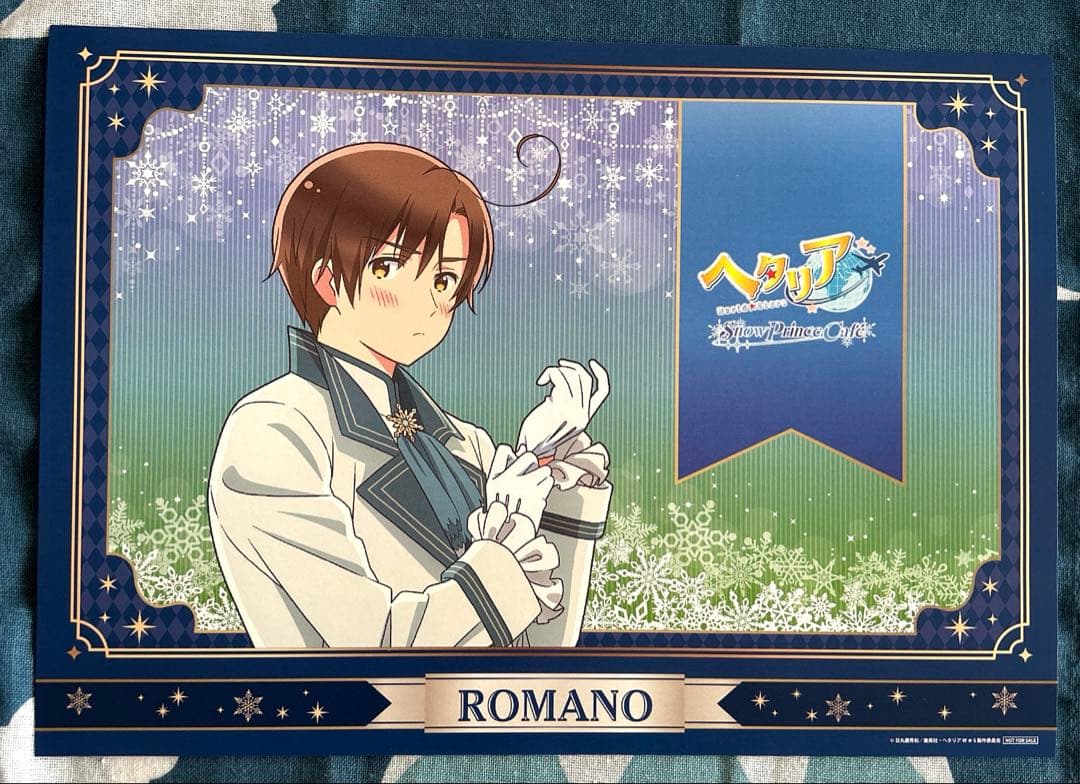 ヘタリアW★S×AMOCAFE  Prince Cafe ロマーノセット