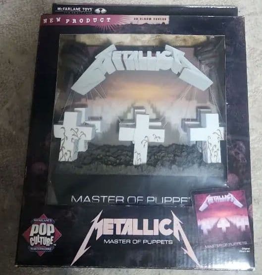 未開封　メタリカ　MASTER OF PUPPETS ジャケット