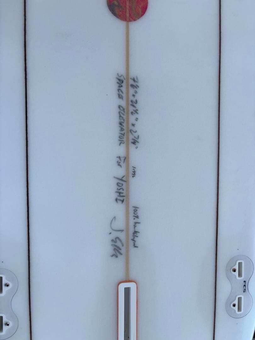 JIVE Space Elevator7'6\"ミッドレングス　サーフボード