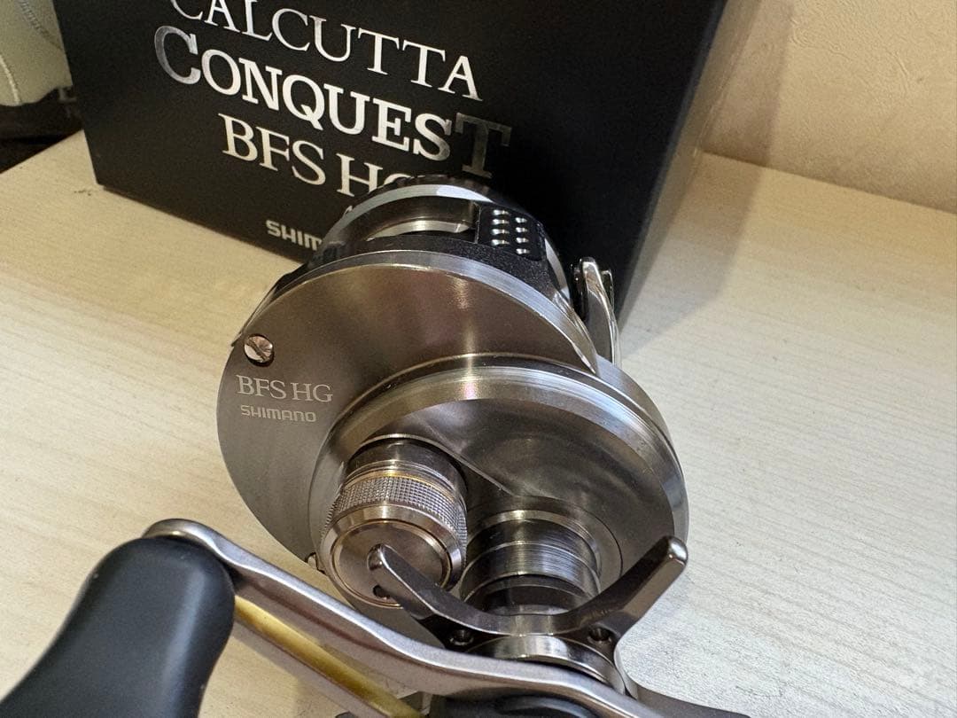 ★☆シマノ 17カルカッタ　コンクエスト BFS HG 美品