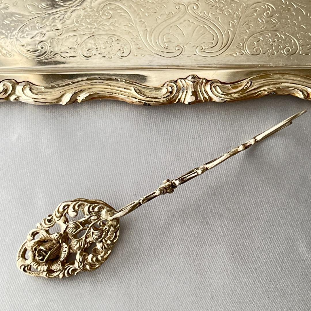 【ドイツ】 薔薇のクッキートング【純銀】 13.5cm