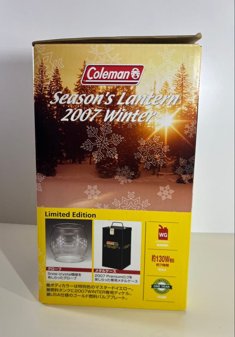 Coleman シーズンズランタン 2007 Winter 新品未使用