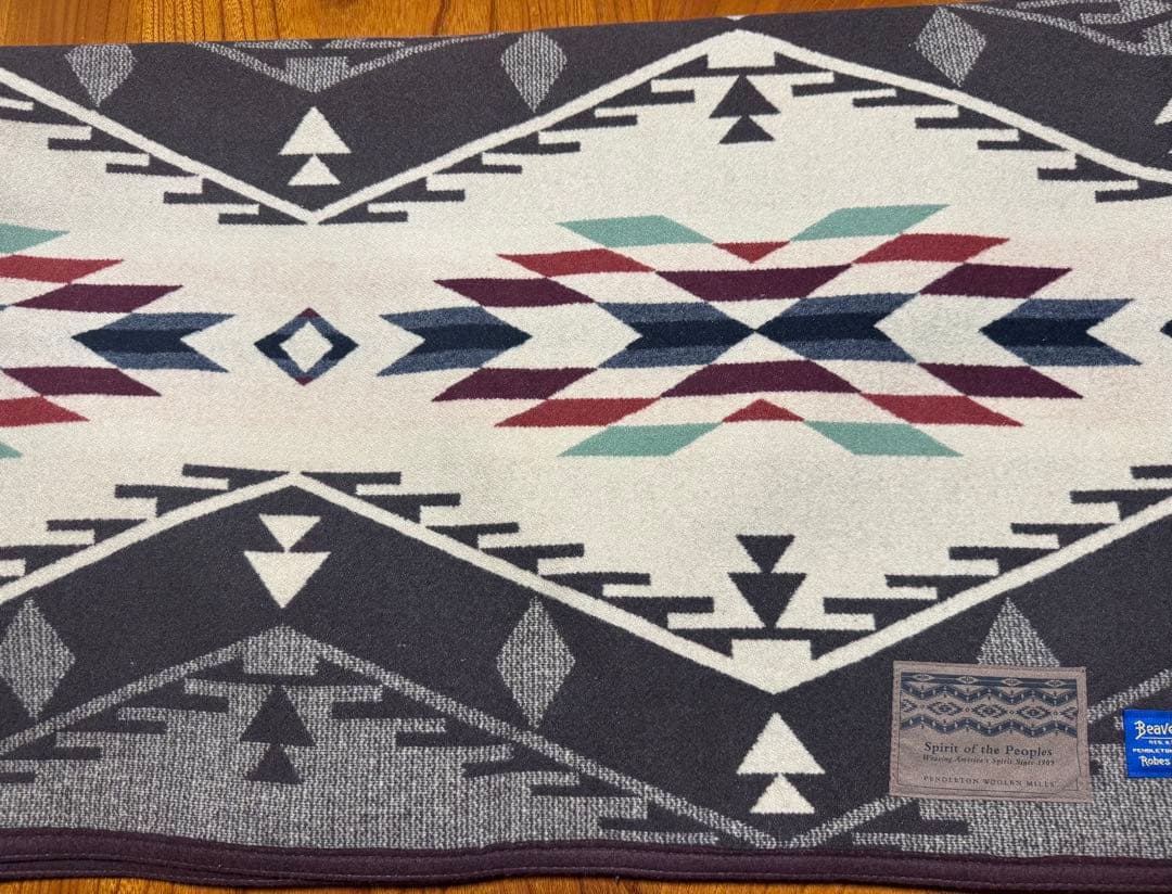 極美品 レア柄 PENDLETON ペンドルトン 大判 ブランケット