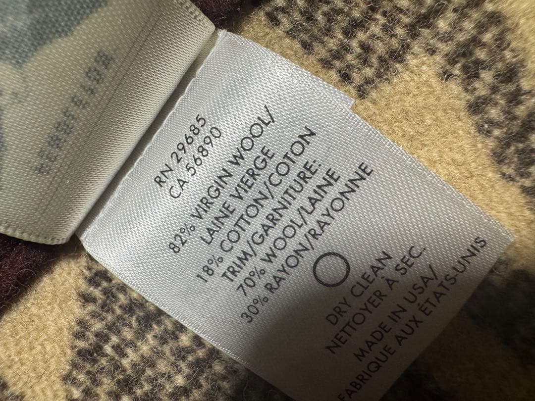 極美品 レア柄 PENDLETON ペンドルトン 大判 ブランケット