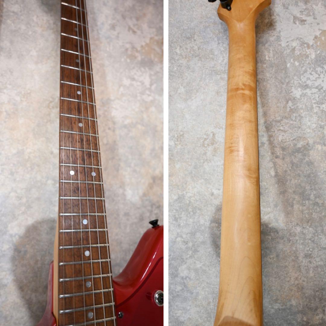 【レフティ】FERNANDES JG-45 Jaguar ジャガー 赤 Red