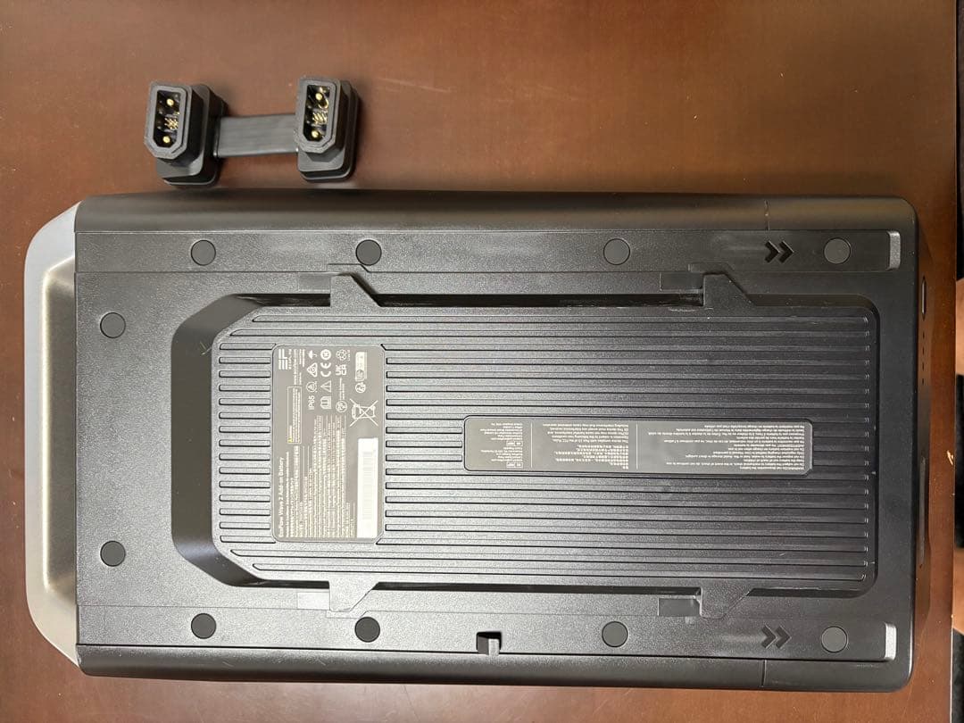 【車中泊で2回使用】EcoFlow WAVE 2 専用バッテリー