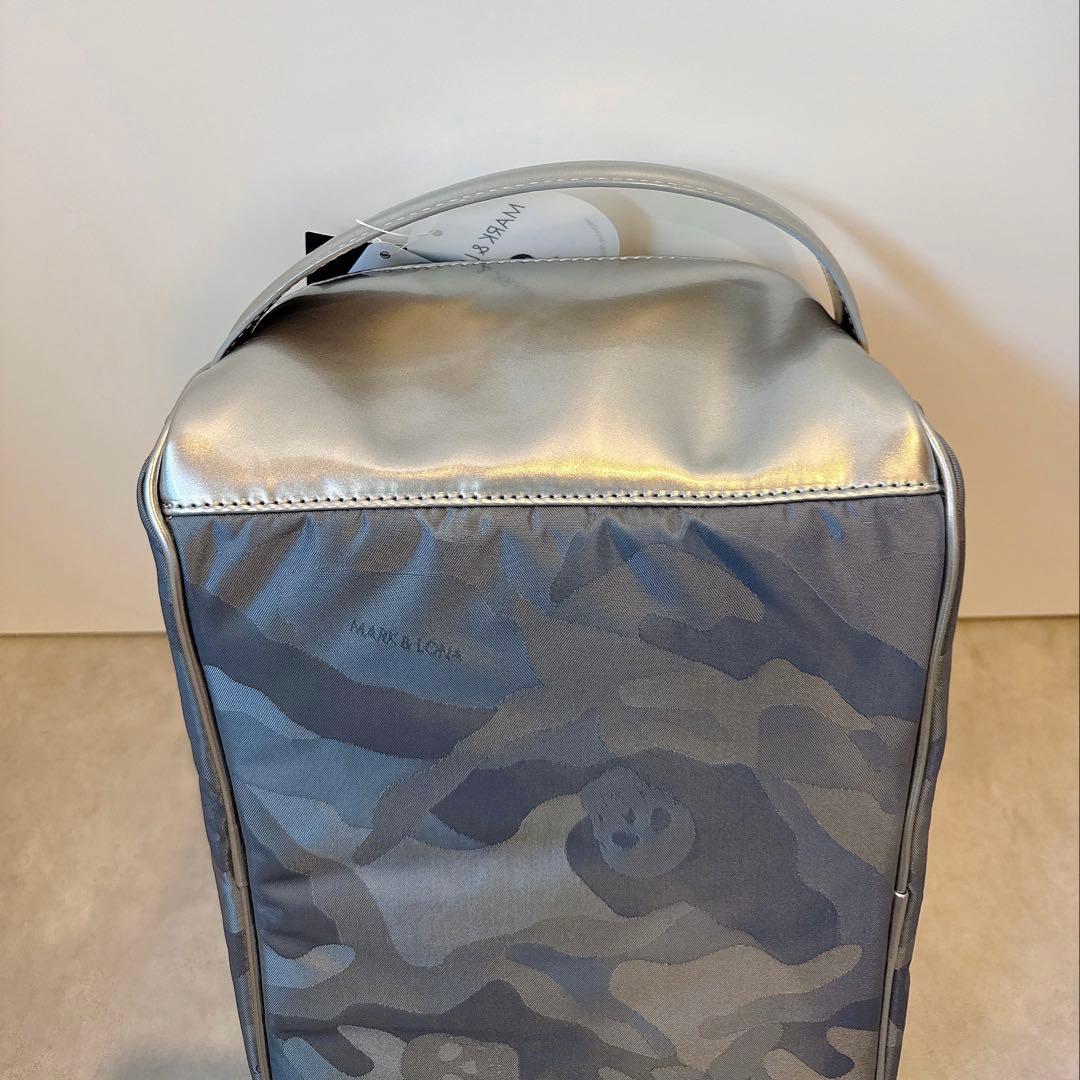 新品 ★ MARK&LONA グレー シューズケース バッグ マーク&ロナ 靴