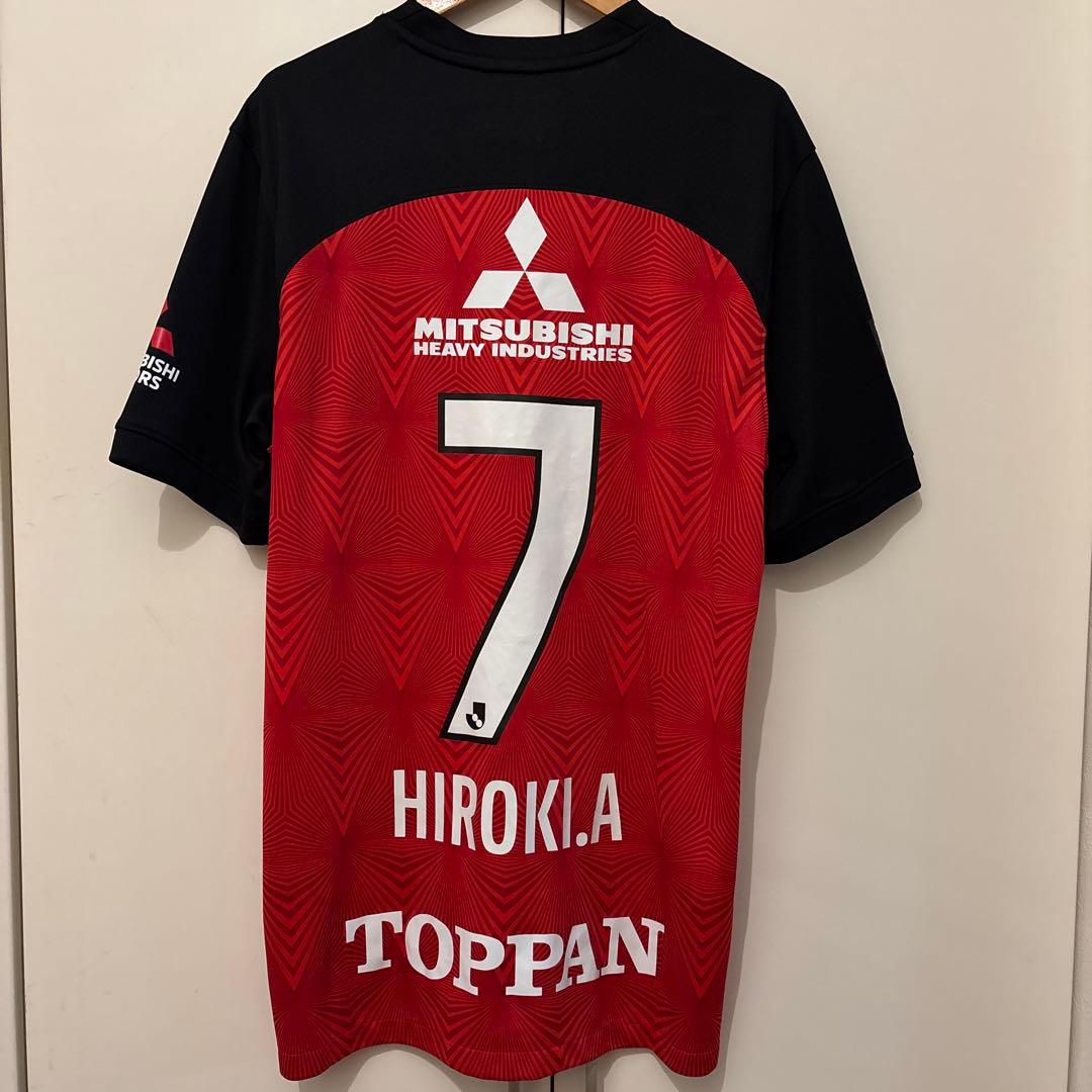 浦和レッズ　NIKE ナイキ　2023 ユニフォーム　レプリカ　安部裕葵 1st