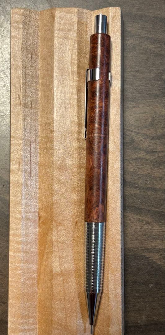 クラフトエー CraftA シャーペンMP201 本カリン瘤　0.5mm