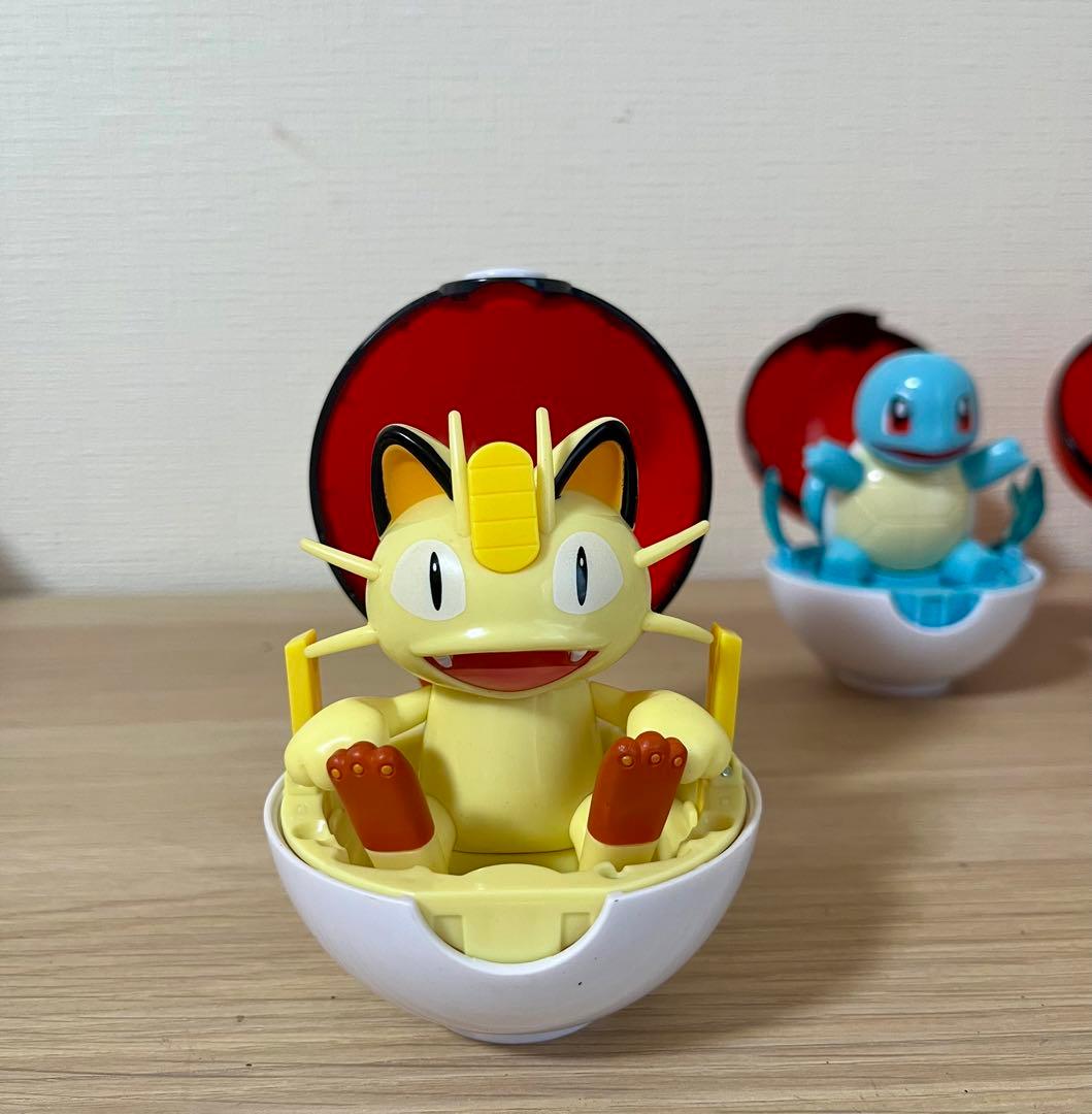ポケモン フィギュアセット6点 モンスターボール