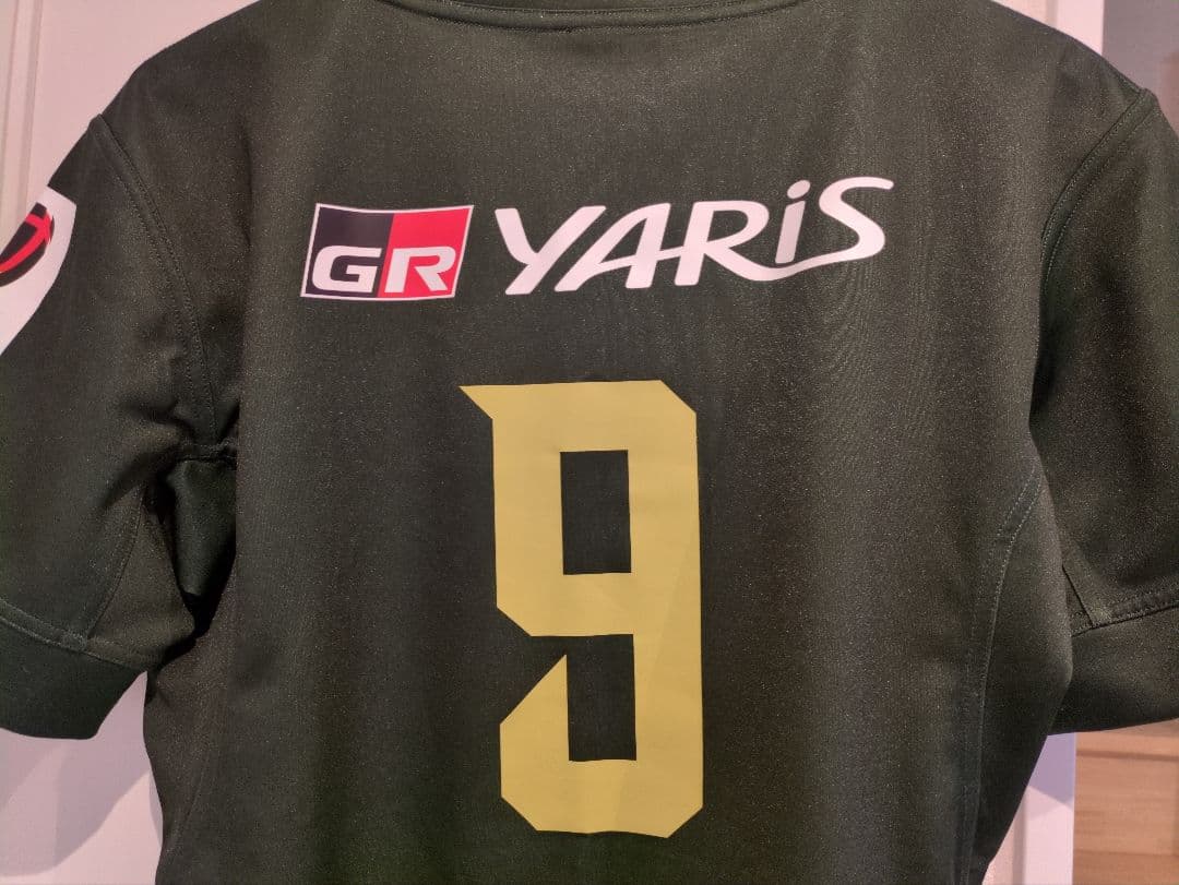 トヨタ　ヴェルブリッツ　アーロン・スミス　ラガーシャツ　リーグワン　ラグビー