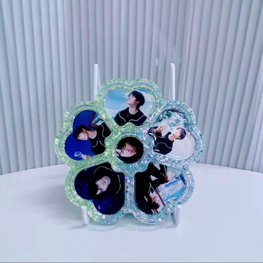 王一博 新作 花形のプレート置物 4点セット❣️確認用❣️0119