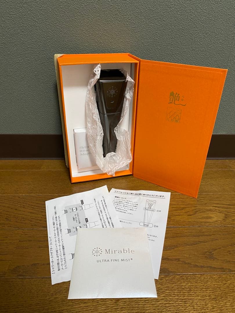 ミラブル 艶 ウルトラファインバブル シャワーヘッド