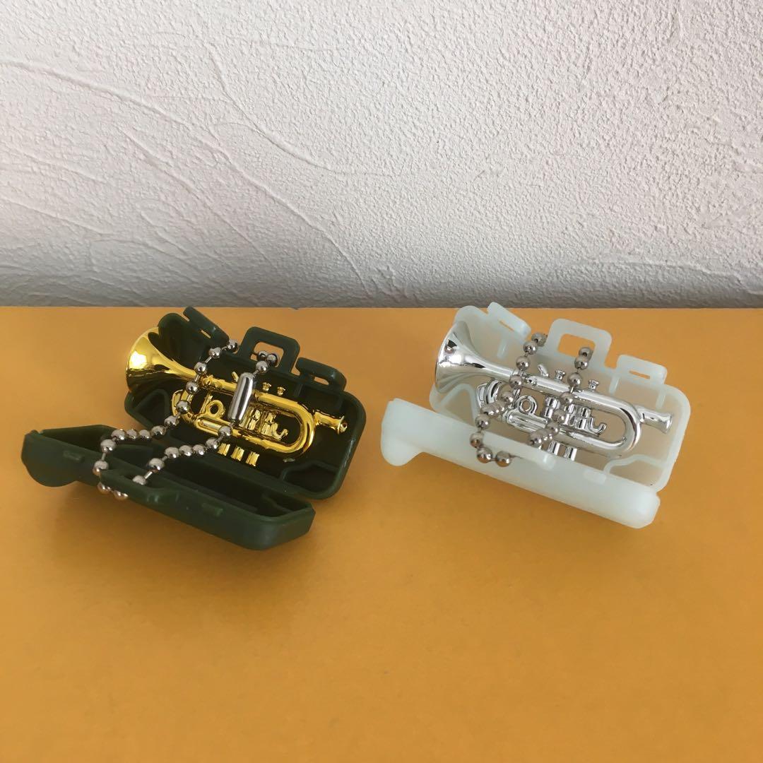 トランペット（ゴールド・シルバー）　キラメッキ楽器#13