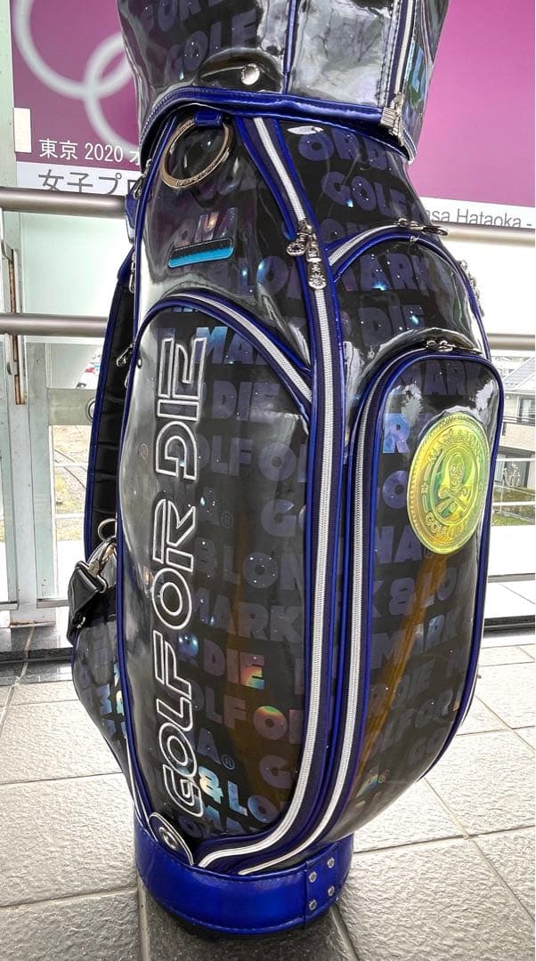 超美品・MARK&LONA マークアンドローナ キャディバッグゴルフバッグ