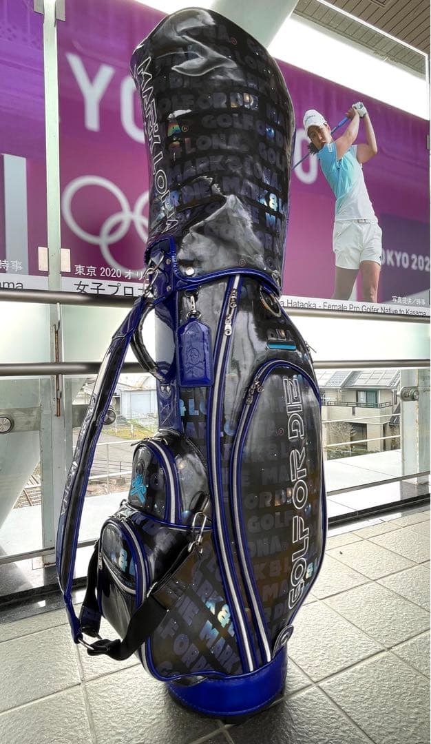 超美品・MARK&LONA マークアンドローナ キャディバッグゴルフバッグ